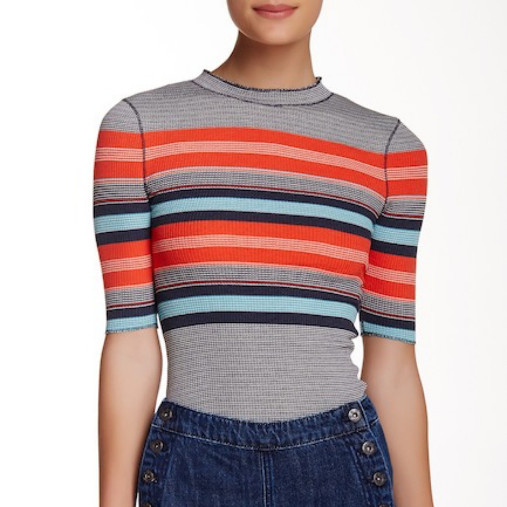 Free People Women's XS Stretch Shirt Super Cute